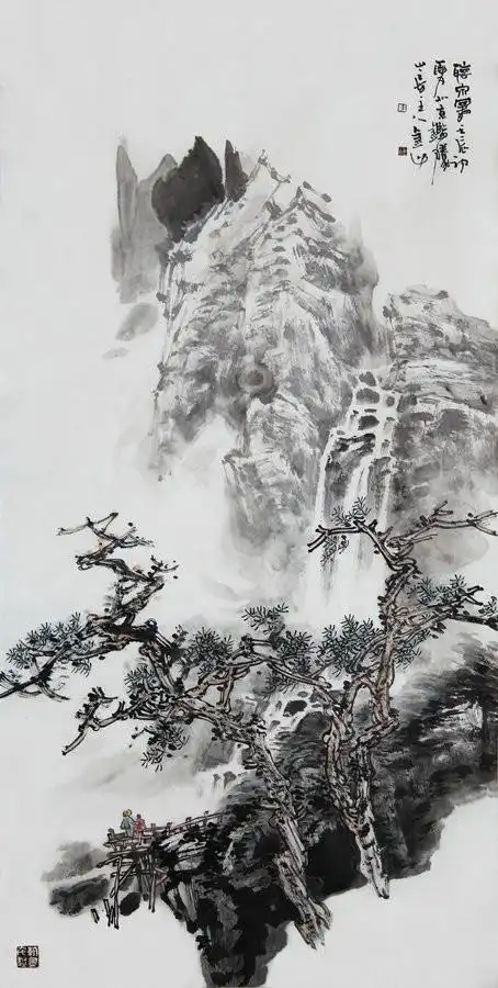 【转载】【转】李金山画山水之二