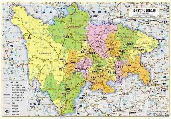 按照1978年区划四川现在是全国发展最均衡的省份之一