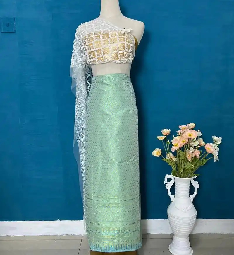 傣族服装 #傣族服装手工制作  - 抖音