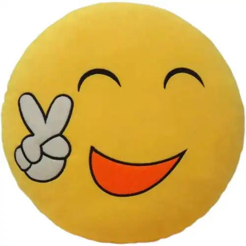 花仟陌滑稽抱枕表情包毛绒公仔笑脸搞笑二次元周边动漫靠枕生日礼物