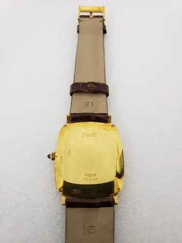 ピアジェ 时计 ウォッチ swiss レザーベルト 刻印750(18金) 当方时计