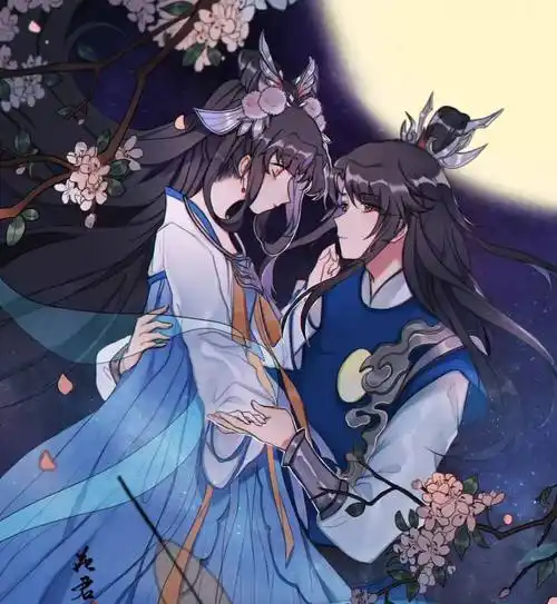 王者嫦娥后羿情侣头像