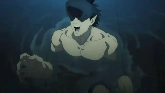 鲨鱼魔人毕姆,能够在墙壁与地面游泳,可以短暂变成鲨鱼形态的恶魔.