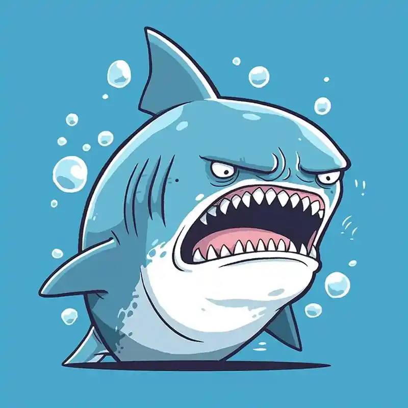 搞怪鲨鱼头像!怪就完事了!#搞怪头像 #沙雕头像 #符合精神 - 抖音
