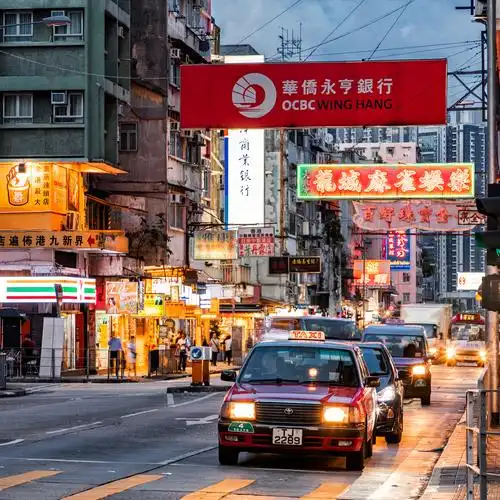 香港九龙城街头