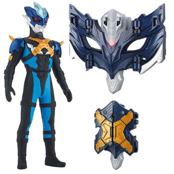 托雷基亚变身器玩具赛罗眼镜泰迦火花戒指召唤器奥特曼面具套装 托雷