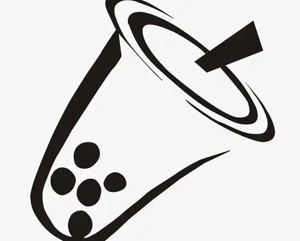 可爱卡通奶茶杯子