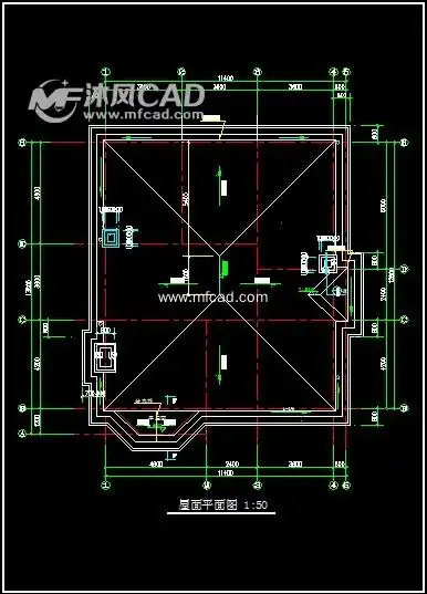 广东某三层别墅设计建筑图纸