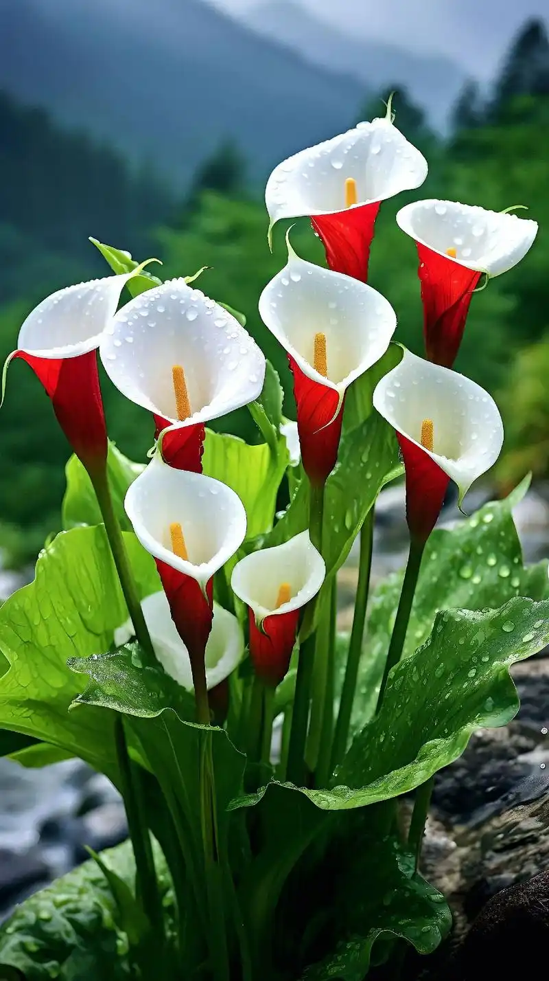 马蹄莲:它的花语是,忠贞不渝,永结同心.你还知道它的花语有哪 - 抖音