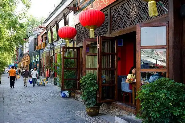 北京什刹海酒吧一条街