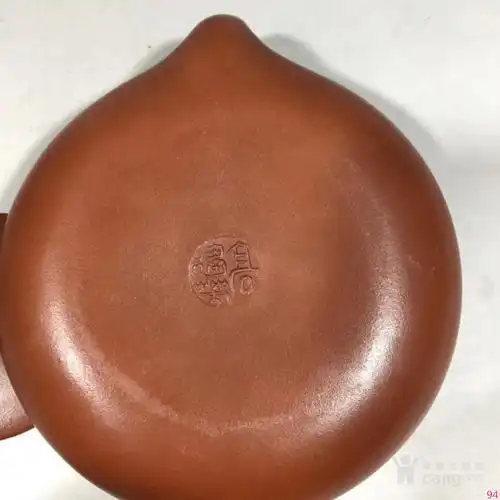 高建芳款福寿纹紫砂壶14x4