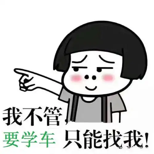 我不管,要学车,只能找我