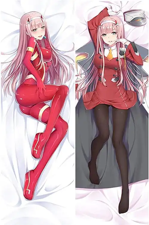 retsamradassat darling in the franxx zero two 02 动漫抱枕枕套