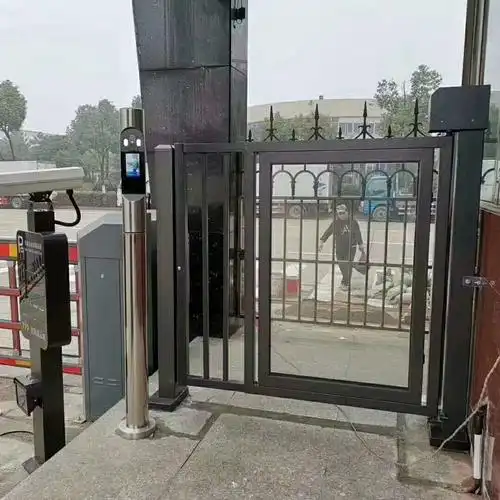 安之盈aj0829刷卡自动门禁道闸门禁厂家厂家直销广告门人行通道平移门