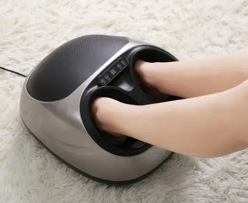 朗康lk8083电动按脚器美足宝加热脚底按摩器气压按摩足疗机