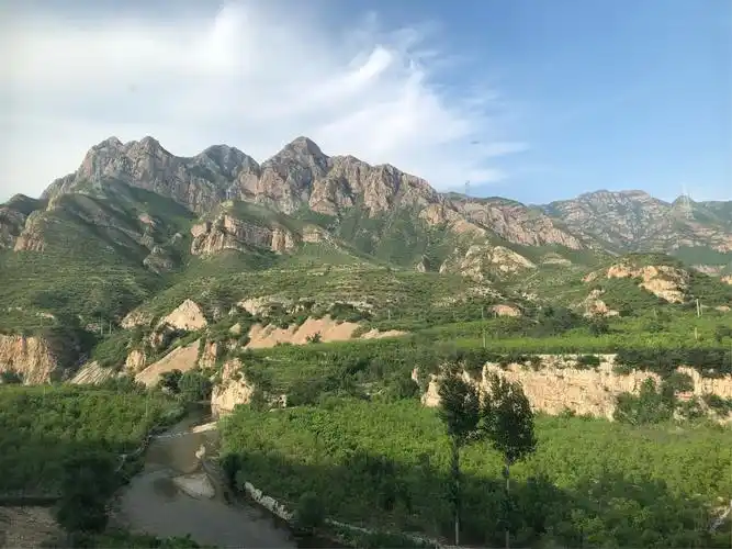 山西大同回津经过的太行山～山脉2019.8.