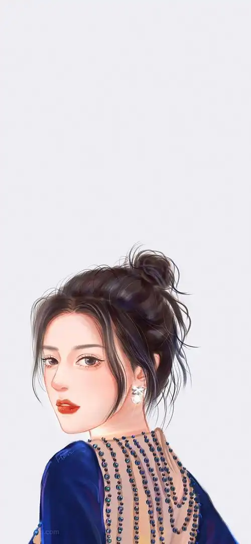 手绘ins仙气风壁纸,甜甜的美少女心__财经头条