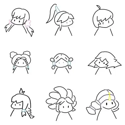 可以私我,我给你发(不过我基本在晚上才会回#简笔画  #光遇头像