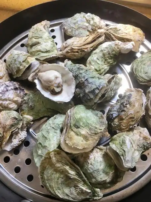 蒸生蚝