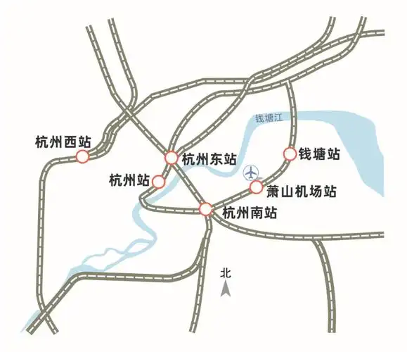 杭州为什么要建这么多火车站读懂杭州铁路布局的思路和定位