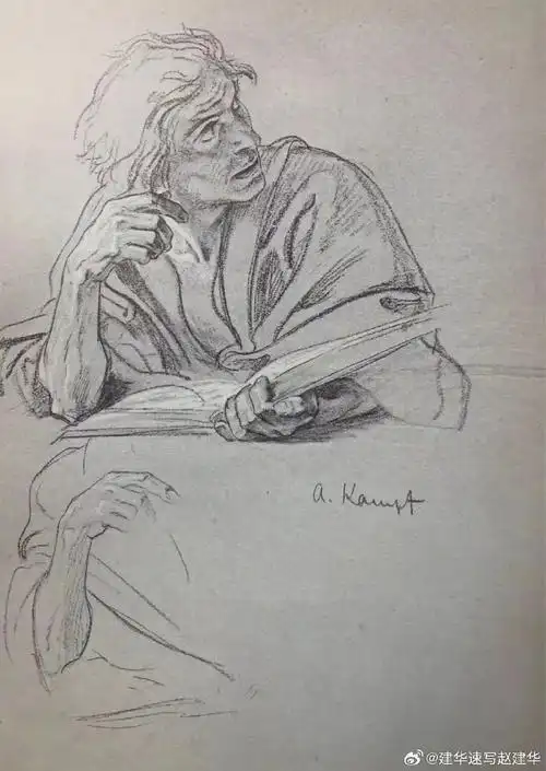 大师速写赏析 康勃夫#大师作品