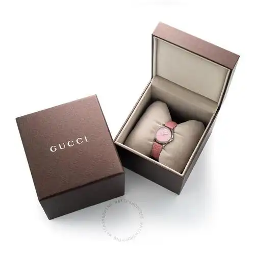 古驰gucci女士手表g-timeless quartz pink dial时尚简约气质石英表 y