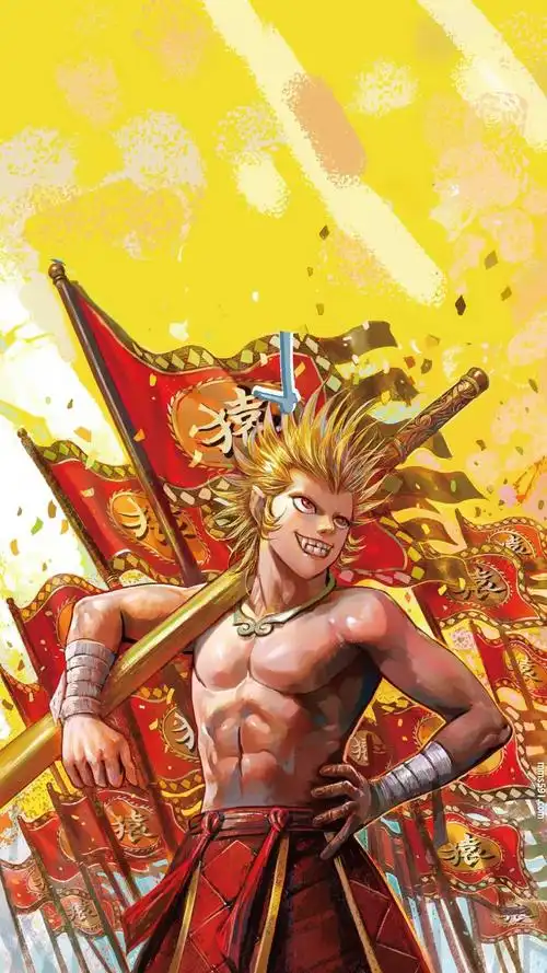 《西行纪》大师兄孙悟空帅气手机壁纸1080(3)