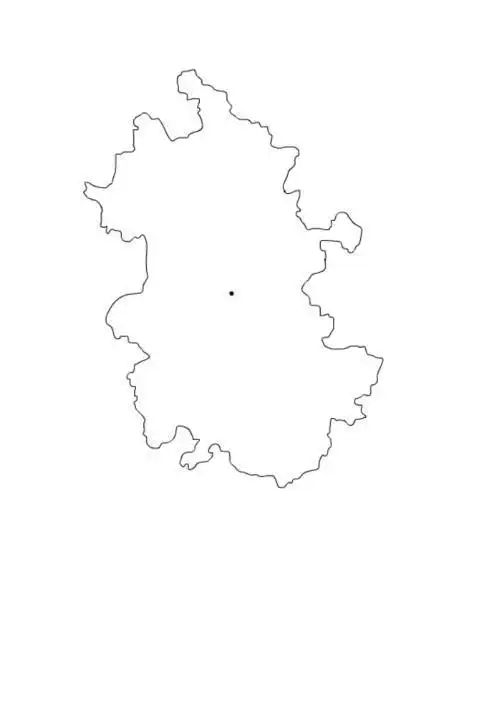 湖南省的简图简笔画