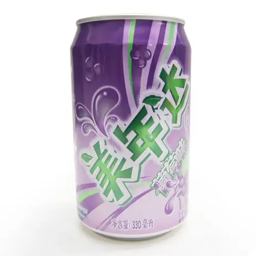 品牌: 美年达 规格: 330ml(罐) 包装: 罐装 保质期: 12个月 储存贩è