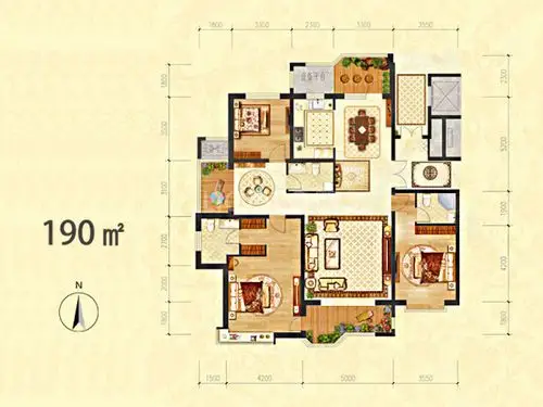 荣盛华府户型图(石家庄链家新房)