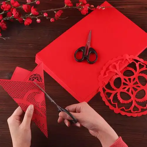 春节窗花剪纸专用纸相似对比