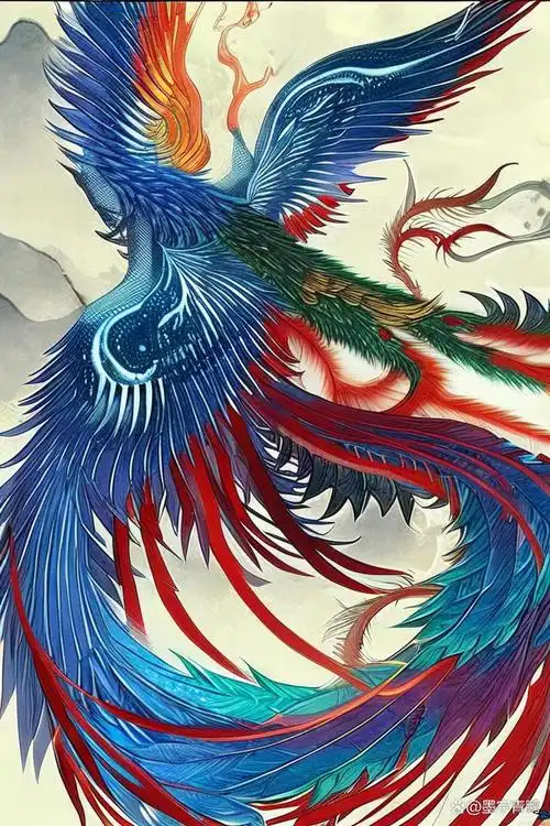凤皇也就是"凤凰",古代传说中的百鸟之王.