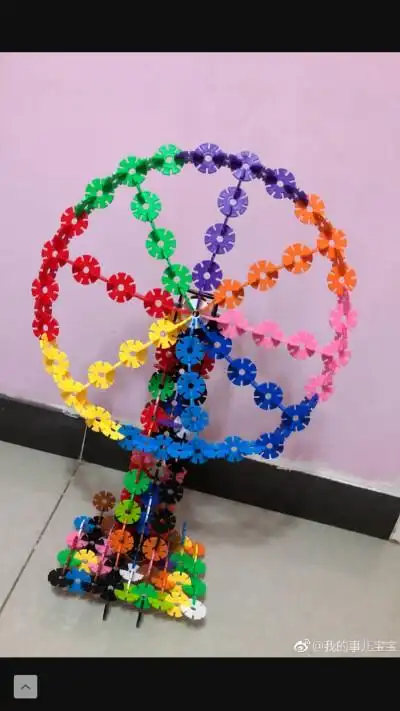 雪花片益智积木