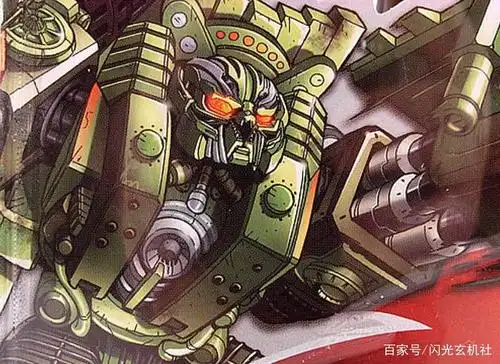 变形金刚动漫人物:重涂"卷土重来"狂派量产霸天虎-拖斗