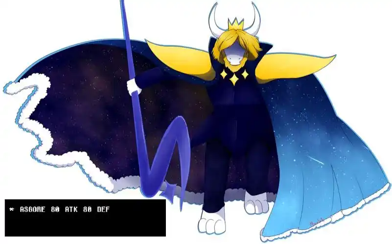 undertale城外传说羊爸asgore战