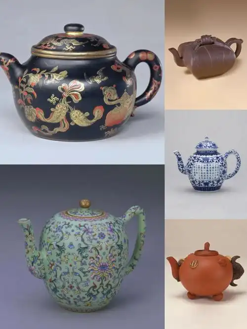 故宫里的各种茶壶小红书人文艺术季设计