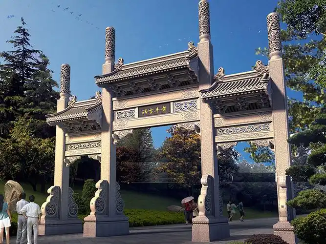 现代石牌坊的适应建造范围