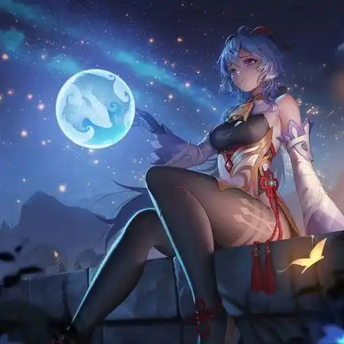 你也玩原神之甘雨头像图片篇