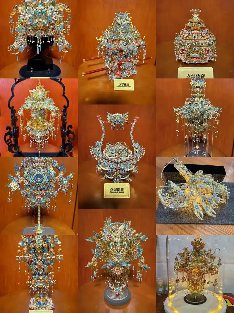 拼酷凤冠 你们觉得哪个最好看呢?