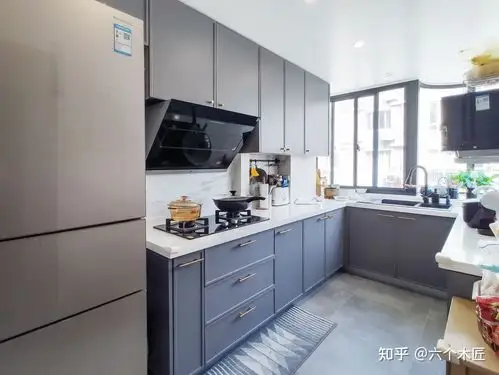 六个木匠全屋定制家具丨莫兰迪色系定制柜橱柜篇75