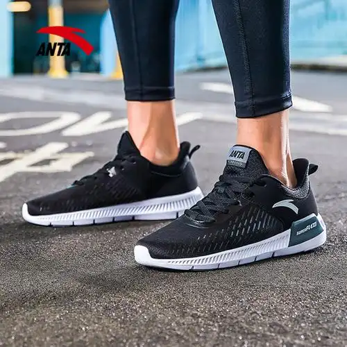 安踏男鞋跑步2021秋季新款跑鞋官方旗舰网面跑步鞋