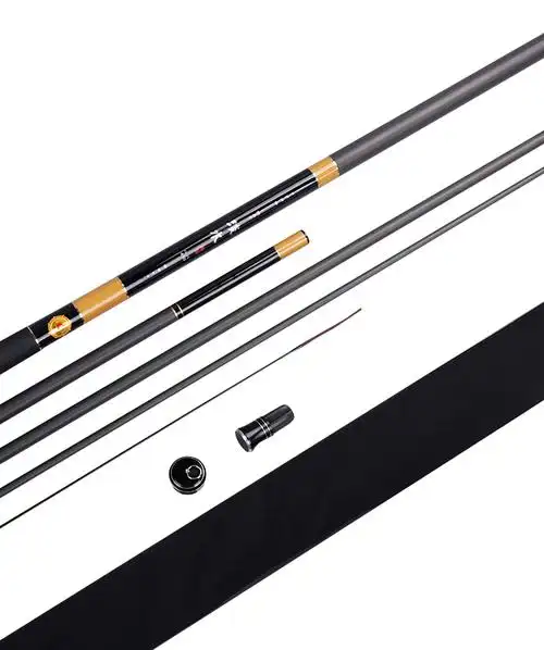 野钓综合鱼竿休闲37调手杆轻硬台钓鲤鱼竿高碳素卡林淡水鲤 淡水鲤360