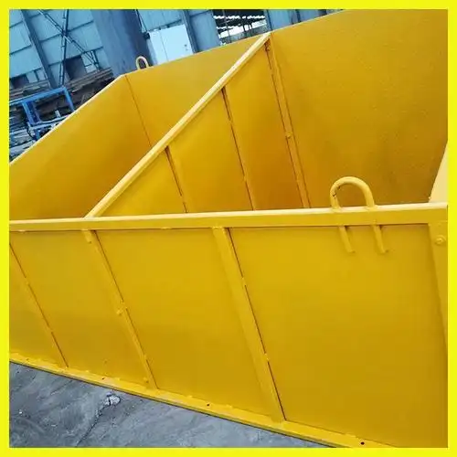 钧悦 移动式钢筋废料池 工地钢筋废料垃圾池 废料池