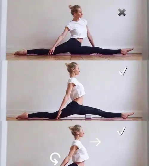 一套瑜伽神猴式的正确打开方式