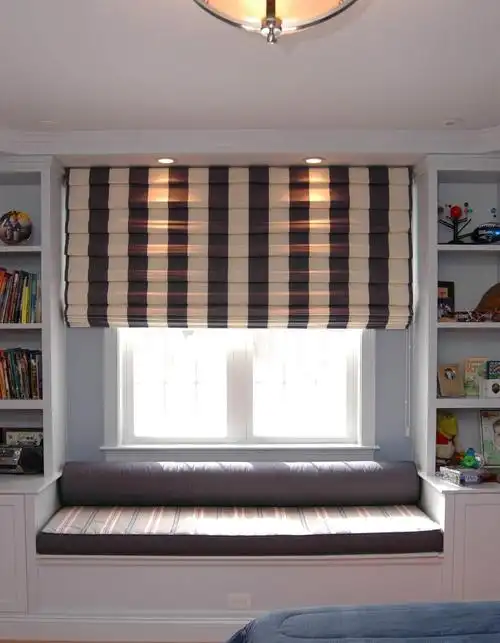 pvc卷帘窗帘装修效果图