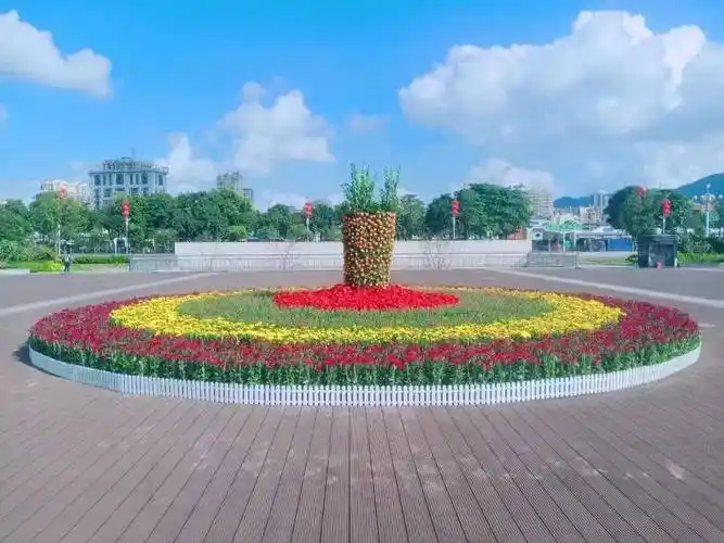 宝安处处年味浓_红灯笼_广场_灯光