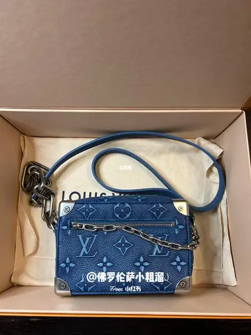 lv牛仔蓝方盒子