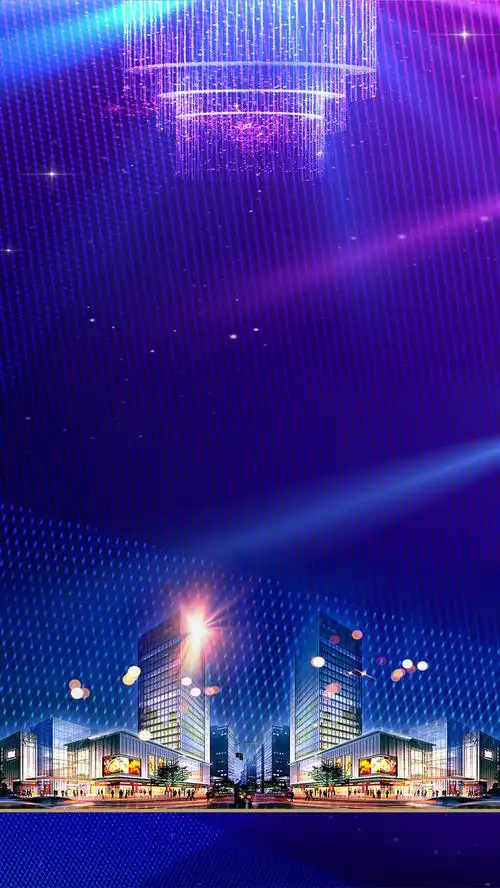 商务房产广告h5背景素材