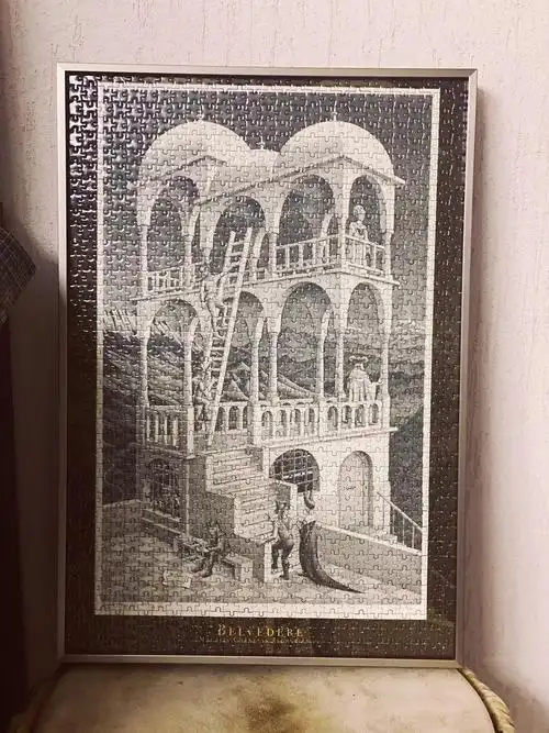 y1 2021-08-21 14:01:50 已编辑 埃舍尔的《观景楼》 因为埃舍尔的