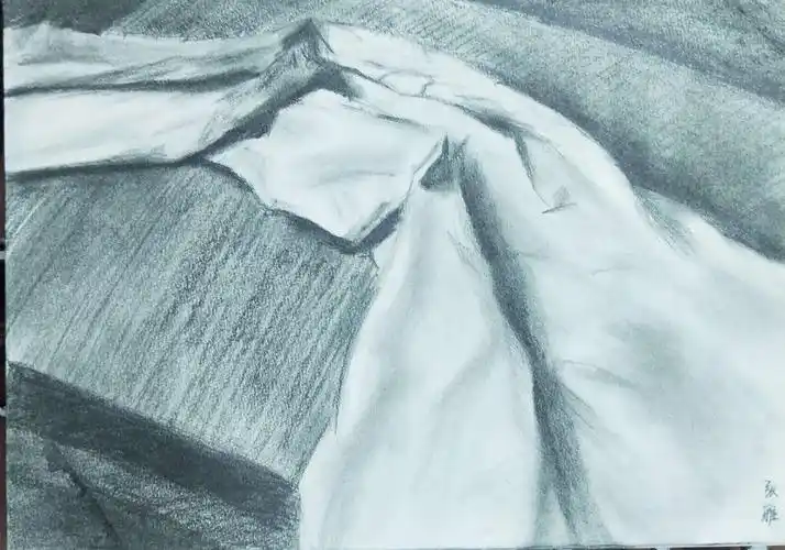 【跟我学美术】六上 6.15总校区 琳琳学院素描《布纹》